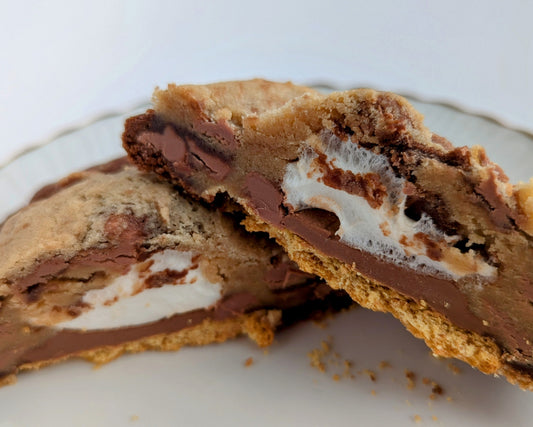 S'mores Stuffed Brookie